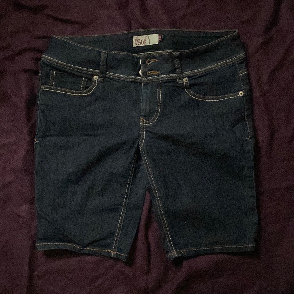 Bermuda Jean Shorts